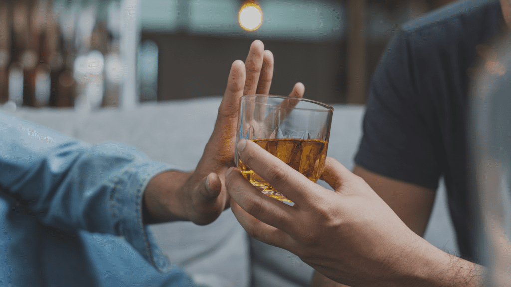 Saying no to alcohol, sober curious dry january