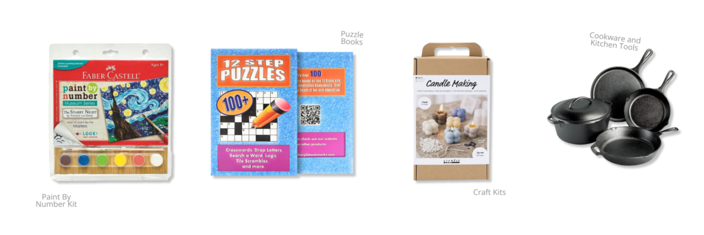 creative gifts for someone in recovery, creative hobby gifts for sobriety